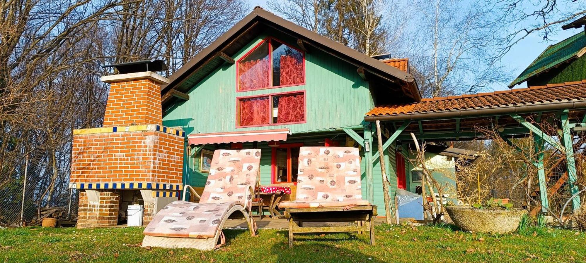 Fairytale Wooden House By Ljubljana Villa Grosuplje Bagian luar foto