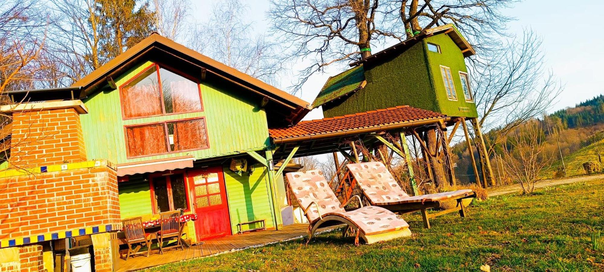 Fairytale Wooden House By Ljubljana Villa Grosuplje Bagian luar foto