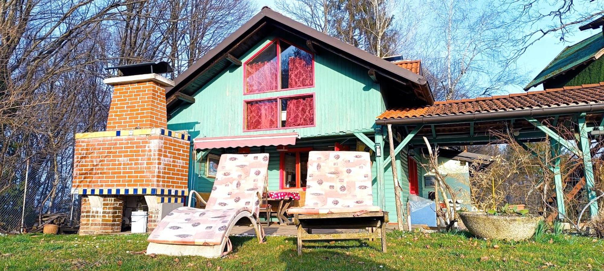 Fairytale Wooden House By Ljubljana Villa Grosuplje Bagian luar foto